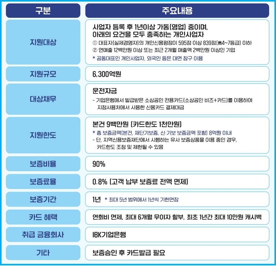 중저신용 소상공인 대출 비즈플러스카드 지원 2 중저신용 소상공인 대출 비즈플러스카드 지원 1