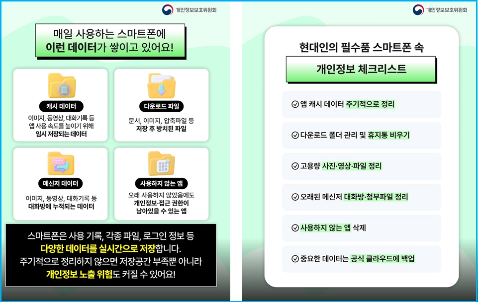 스마트폰 개인정보 유출 막는 데이터 정리법 2