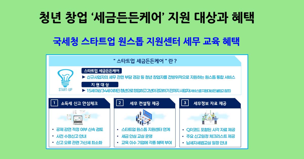 스타트업세금든든케어