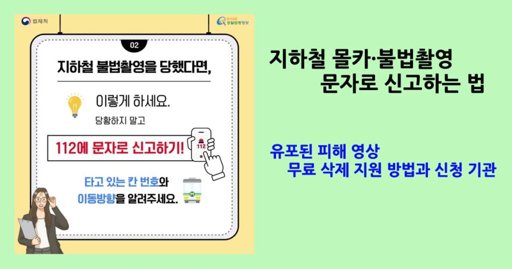 몰카피해영상삭제지원방법