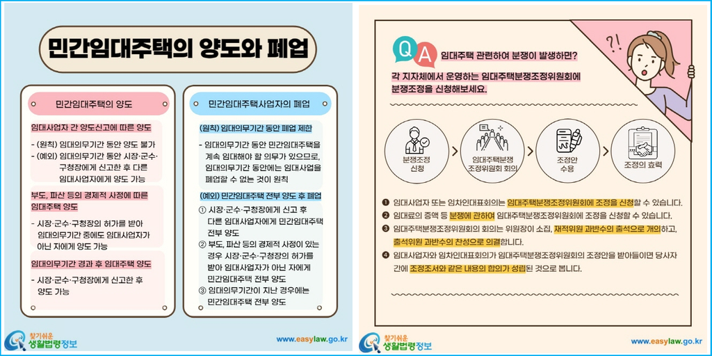 민간임대주택 종류와 임대사업자 필수 조건 6