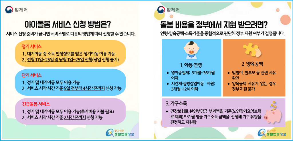 맞벌이 부부 25% 소득경감 아이돌봄 신청 팁 4